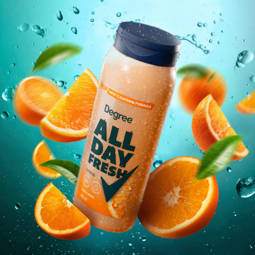 Degree All Day Fresh Citrus: fórmula sin parabenos y ftalatos