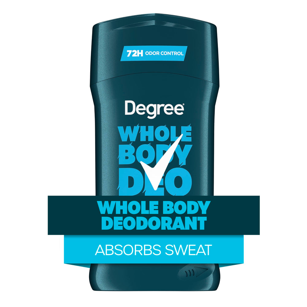 Degree desodorante sin aluminio, protección sin irritación.