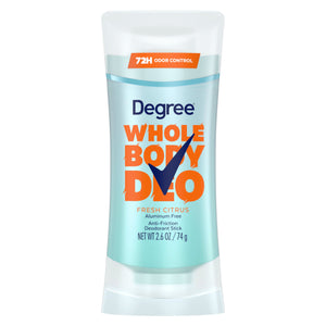 Degree Mujer desodorante-baston-fresco-citrico: aroma fresco para el día