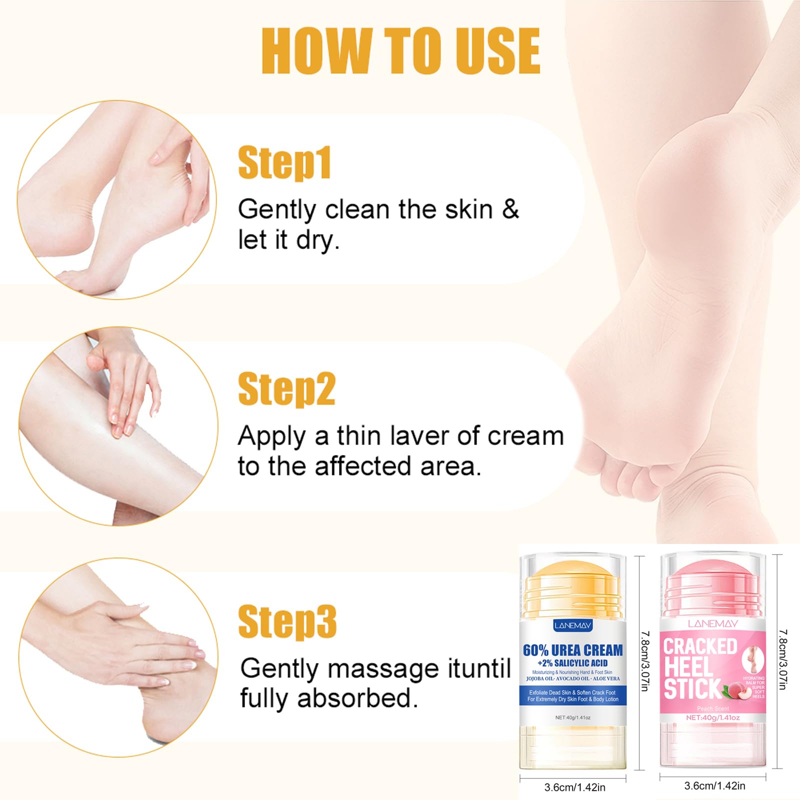 DENESTUP crema urea 60% set bienestar, cuidado diario de la piel