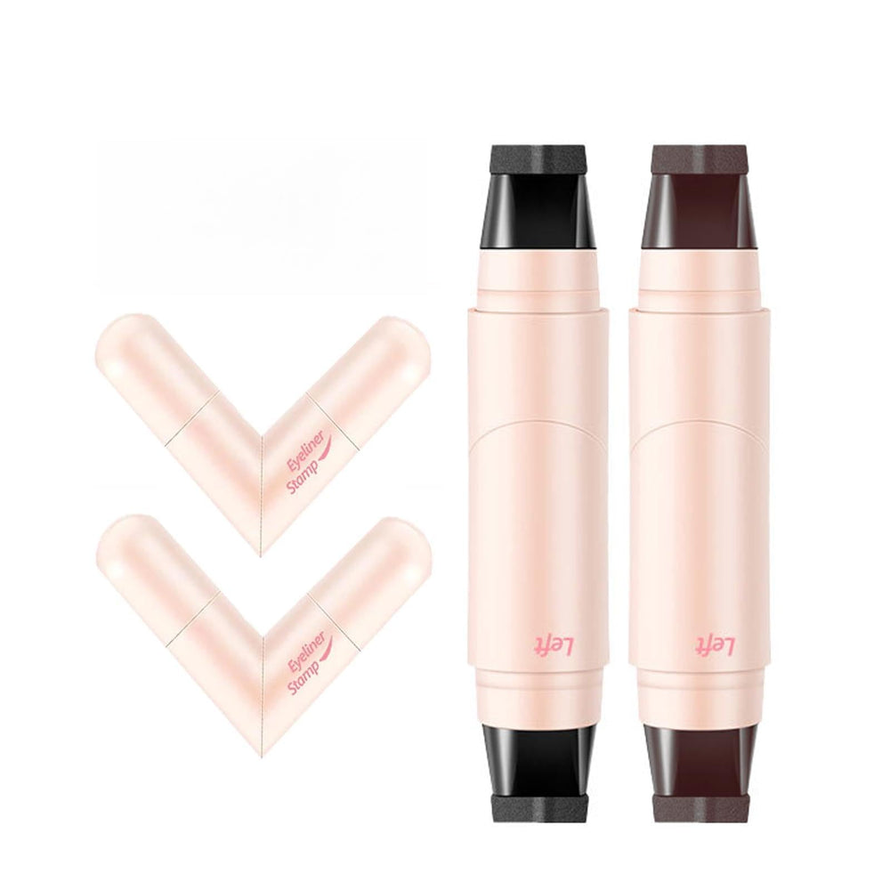 DENESTUP sello-delineador ojos alas, doble cabeza para precisión y looks definidores.