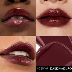 Depuplum muestra tono marrón oscuro para ver color y acabado.