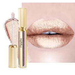 Barra de labios metálica Depuplum Moonlight con empaque de lujo.
