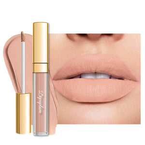 Depuplum Labial Matte Albaricoque Latte, acabado natural para uso diario.