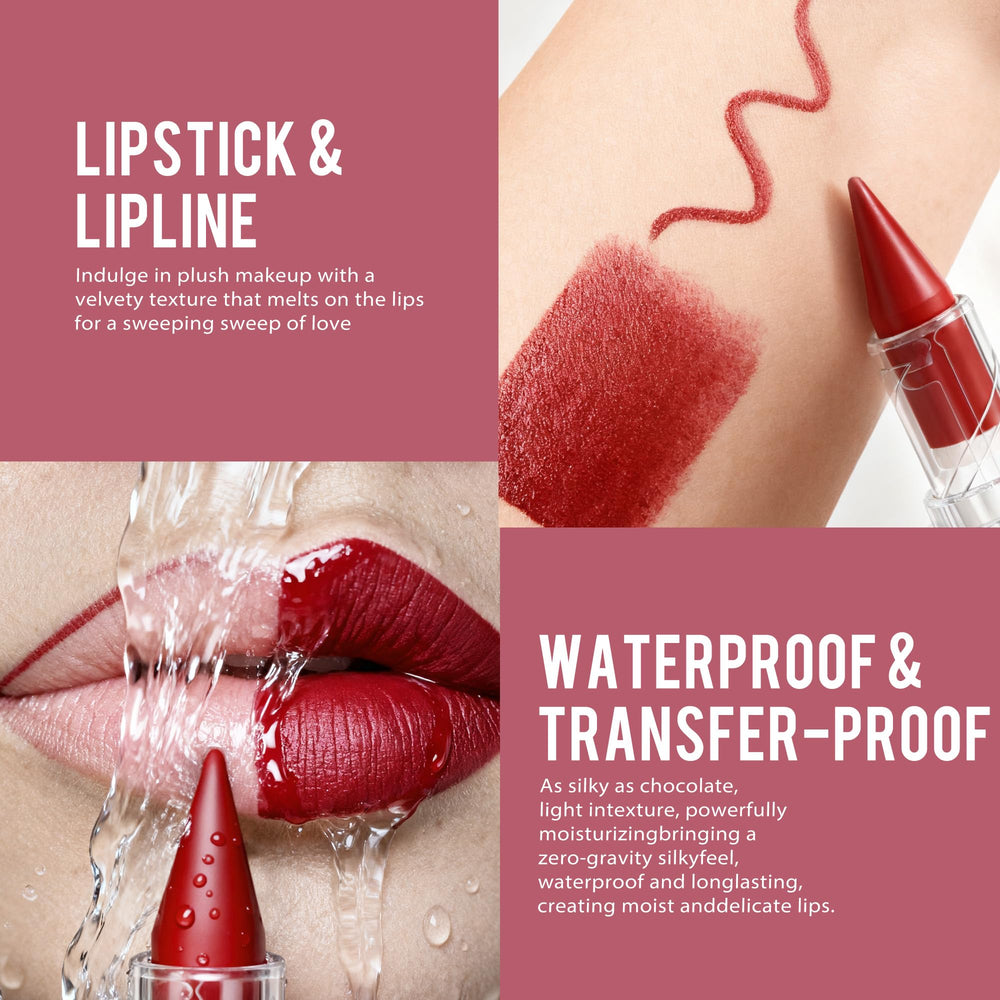 Labial resistente al agua Depuplum para uso diario y fiestas.