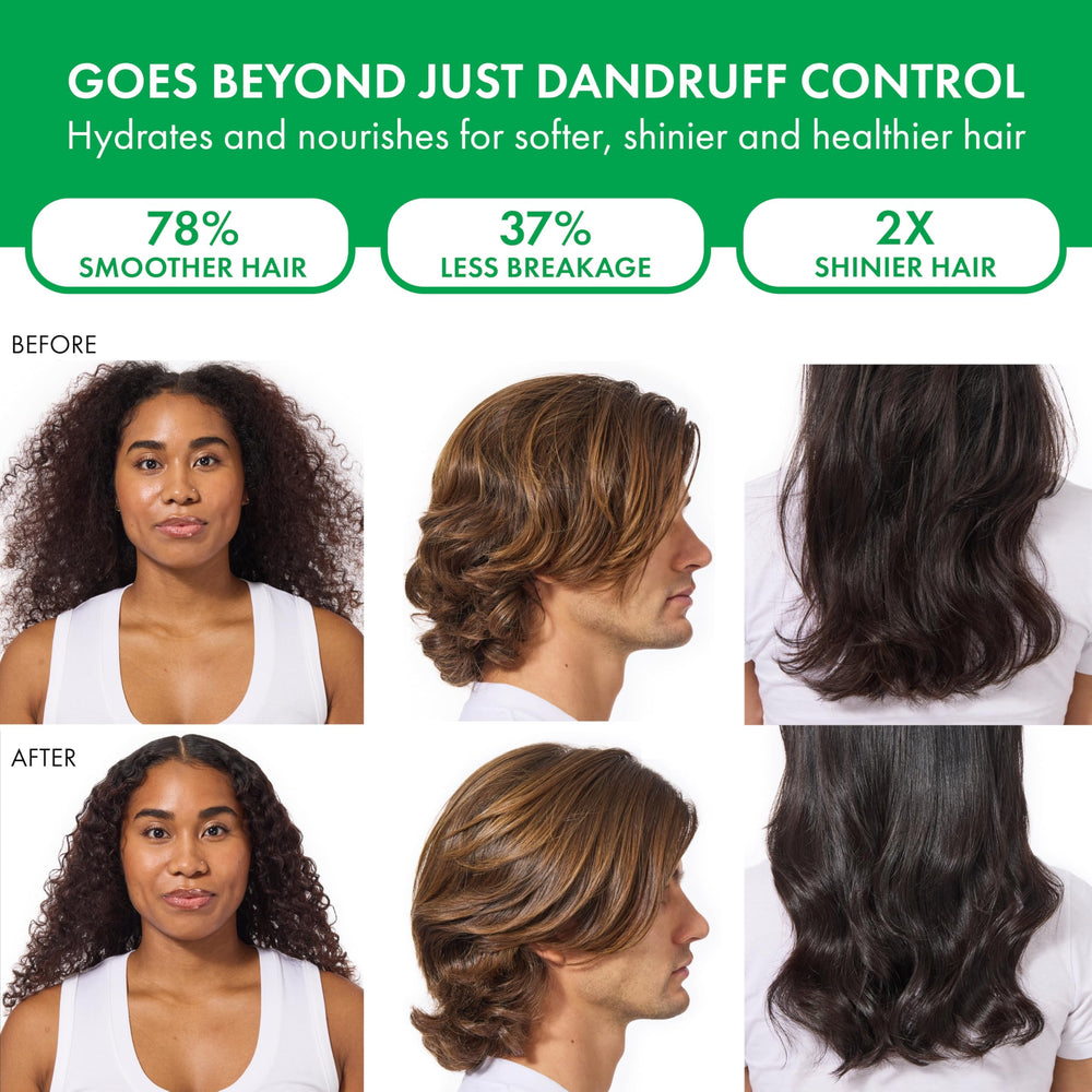 Dercos wet-hair application demonstrates easy use