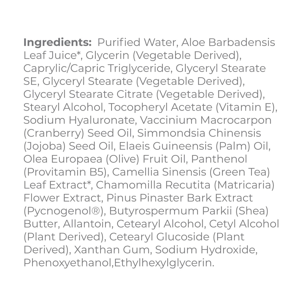 Textura suave de la crema Derma E para manos sedosas al tacto.