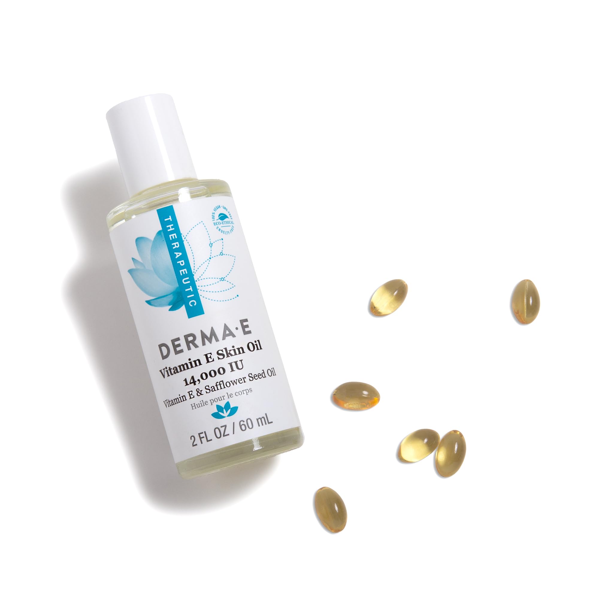 Derma E Vitamina E: hipoalergénico y sin fragancia para piel sensible.