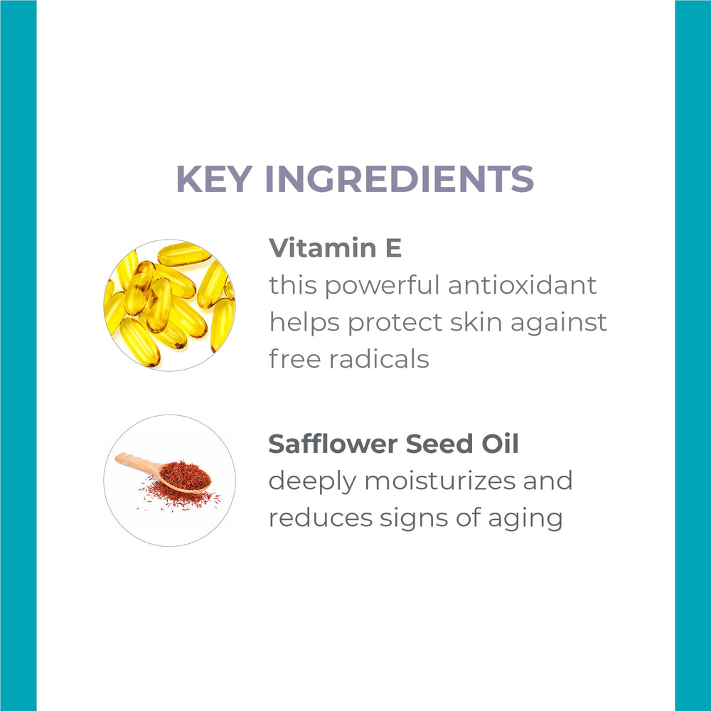 Derma E Vitamina E: textura suave que nutre la piel.