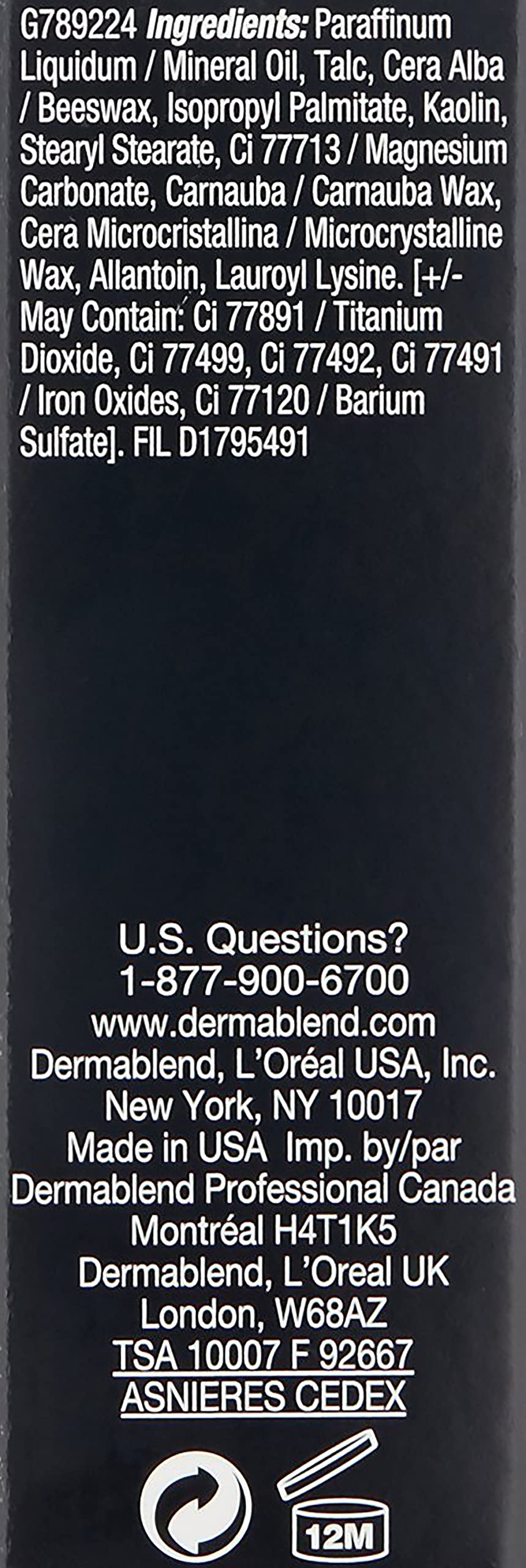 Dermablend barra reaplicacion rapida: retoques discretos cuando lo necesitas