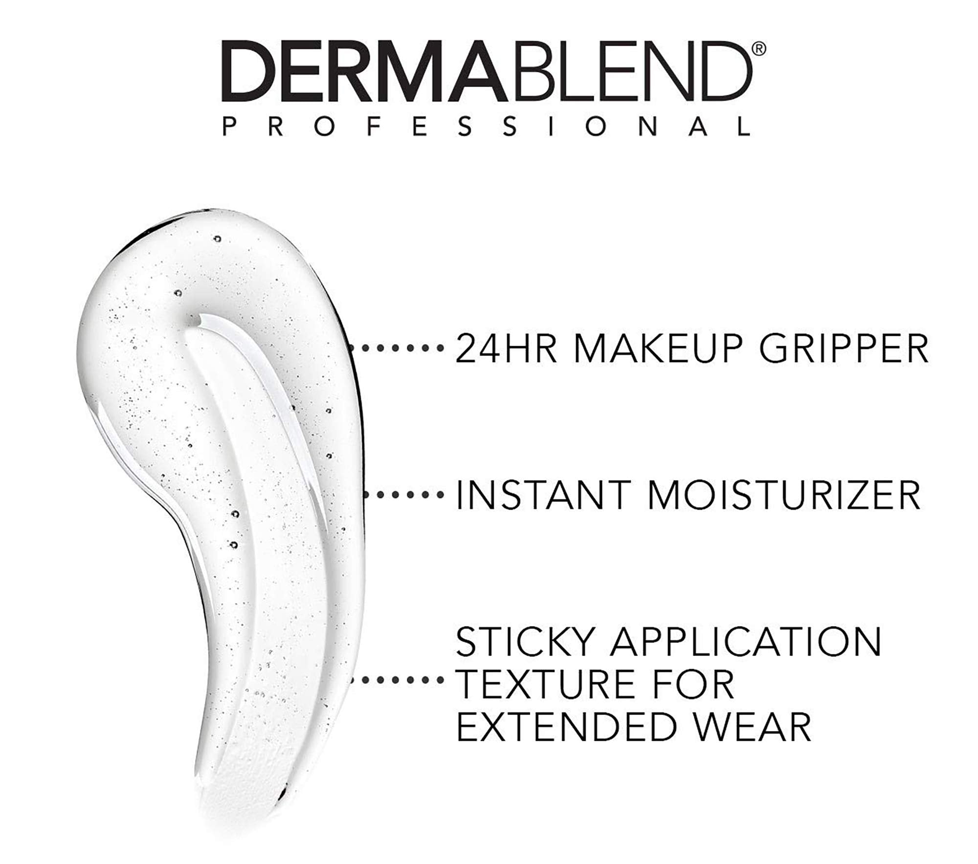 Dermablend Insta-Grip Jelly Primer aplicación suave sobre la piel