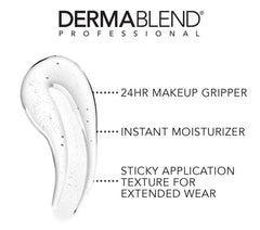 Dermablend Insta-Grip Jelly Primer aplicación suave sobre la piel