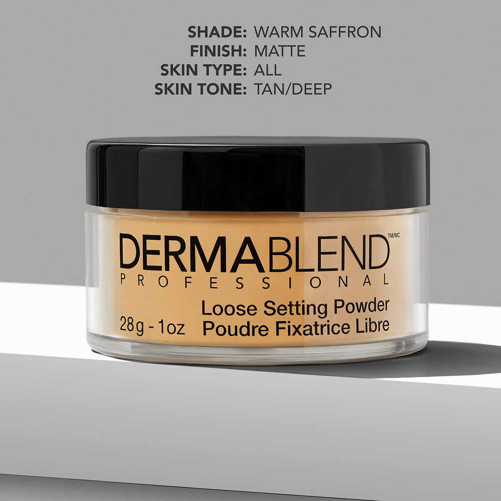 Dermablend polvo acabado mate 16 horas para maquillaje estable en fotos con flash