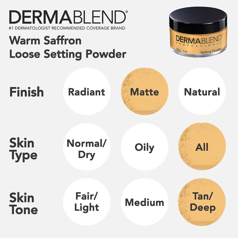 Dermablend polvo apto piel sensible para uso diario