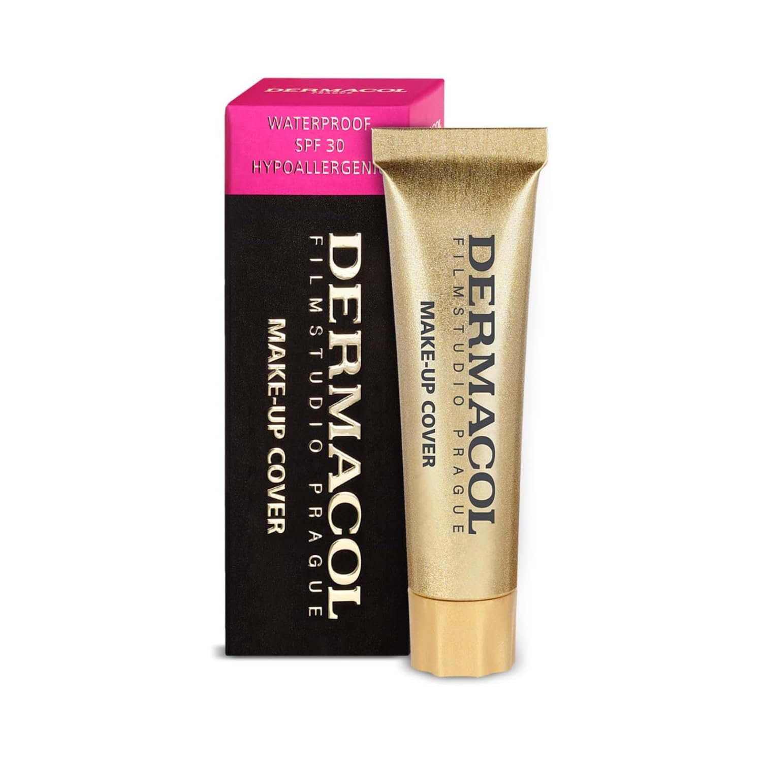 Dermacol base líquida mate SPF 30 tono 207, acabado ligero y protección diaria