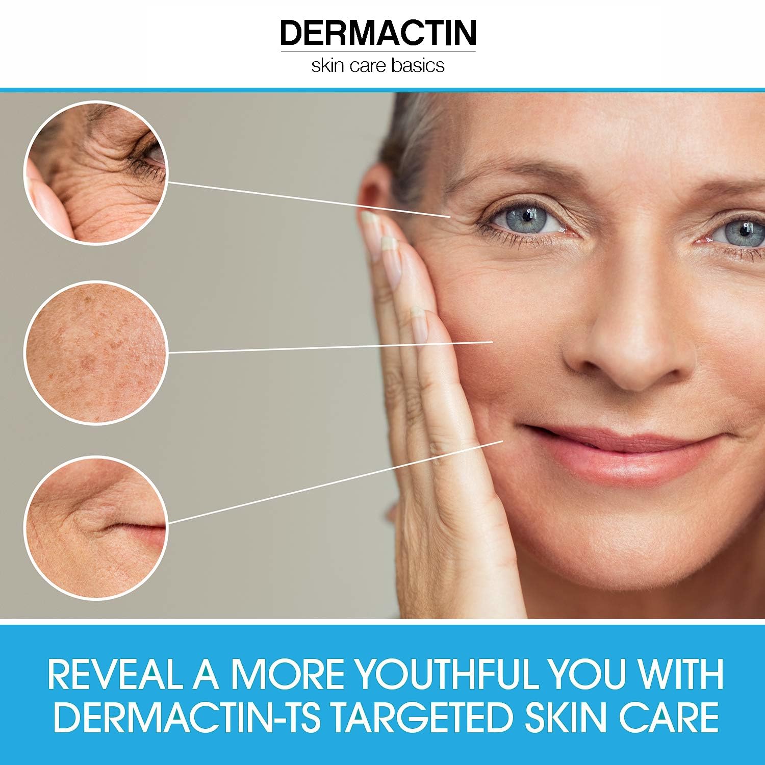 Dermactin piel más luminosa tras cada uso.