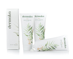 Dermaka Crema de Arnica, pack frontal, ideal para cuidado diario.