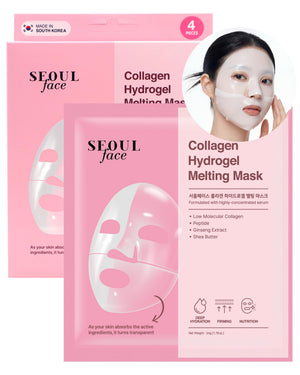 La mascarilla DERMAL Seoul con colágeno-300Da ofrece hidratación profunda para la piel