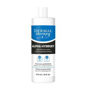 Dermal Therapy loción alfa hidratante de 10% AHA y 10% urea para piel suave