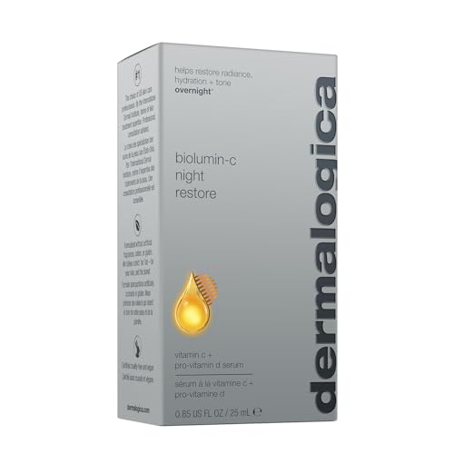 Textura suave de BioLumin-C Night Restore, suero para hidratación profunda.