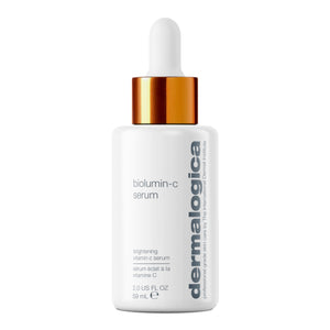 Dermalogica Biolumin-C Sérum, botella elegante para una piel más luminosa.