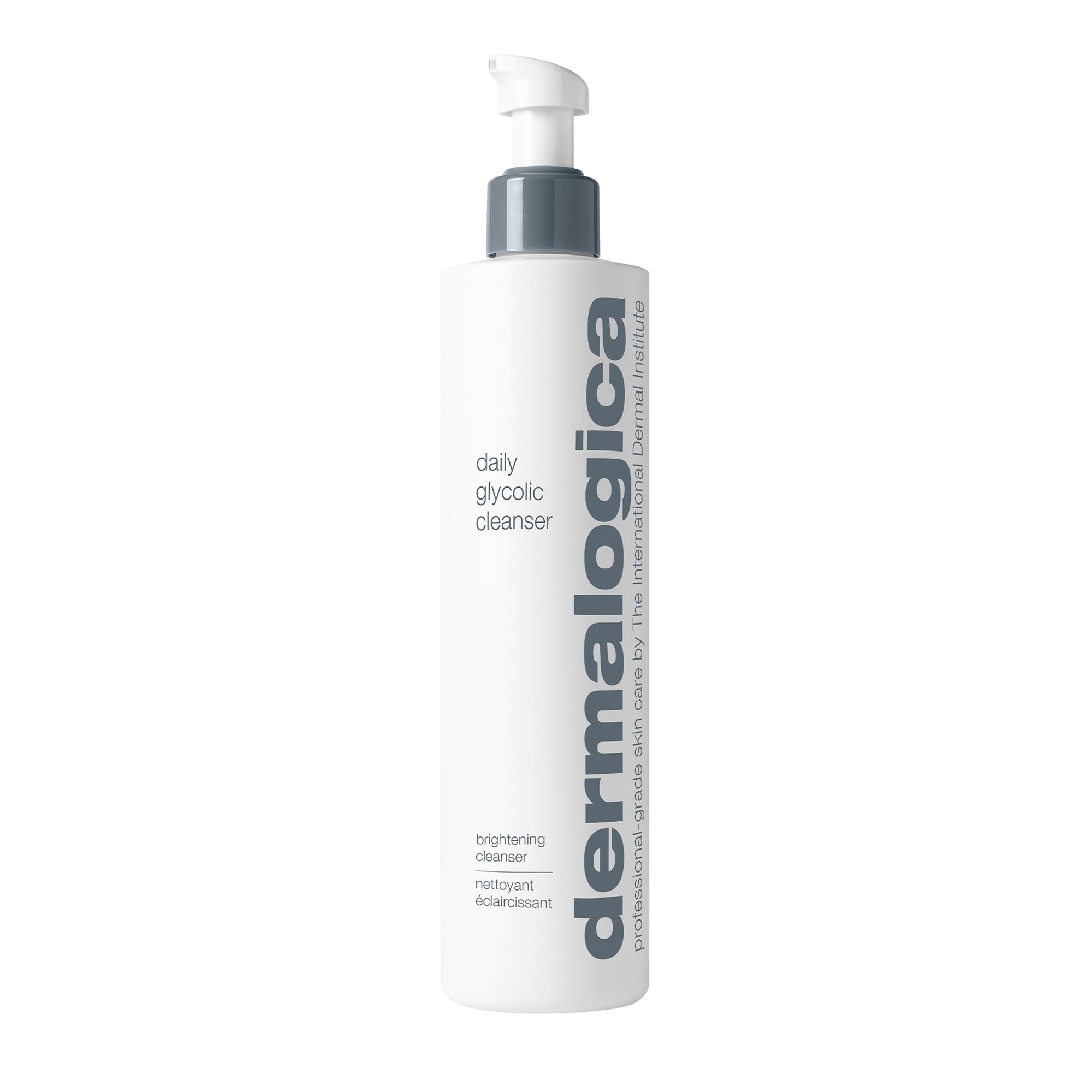Dermalogica Limpiador Diario con Ácido Glicólico: envase práctico para limpieza suave diaria.