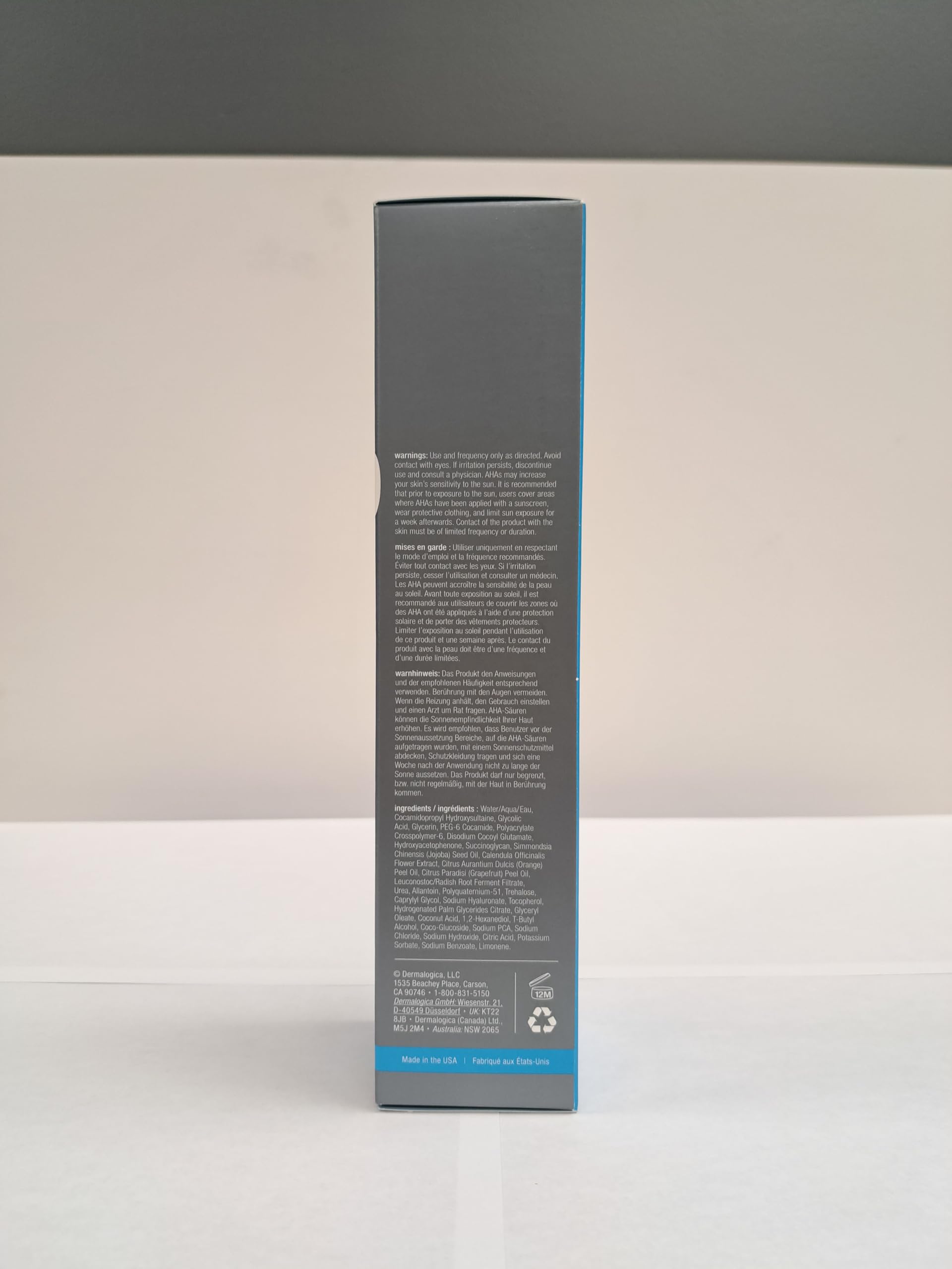 Dermalogica Limpiador Diario con Ácido Glicólico: sensación suave que acompaña la rutina.