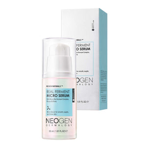 DERMALOGY NEOGEN Real Ferment Micro Serum botella: hidratación suave para piel luminosa