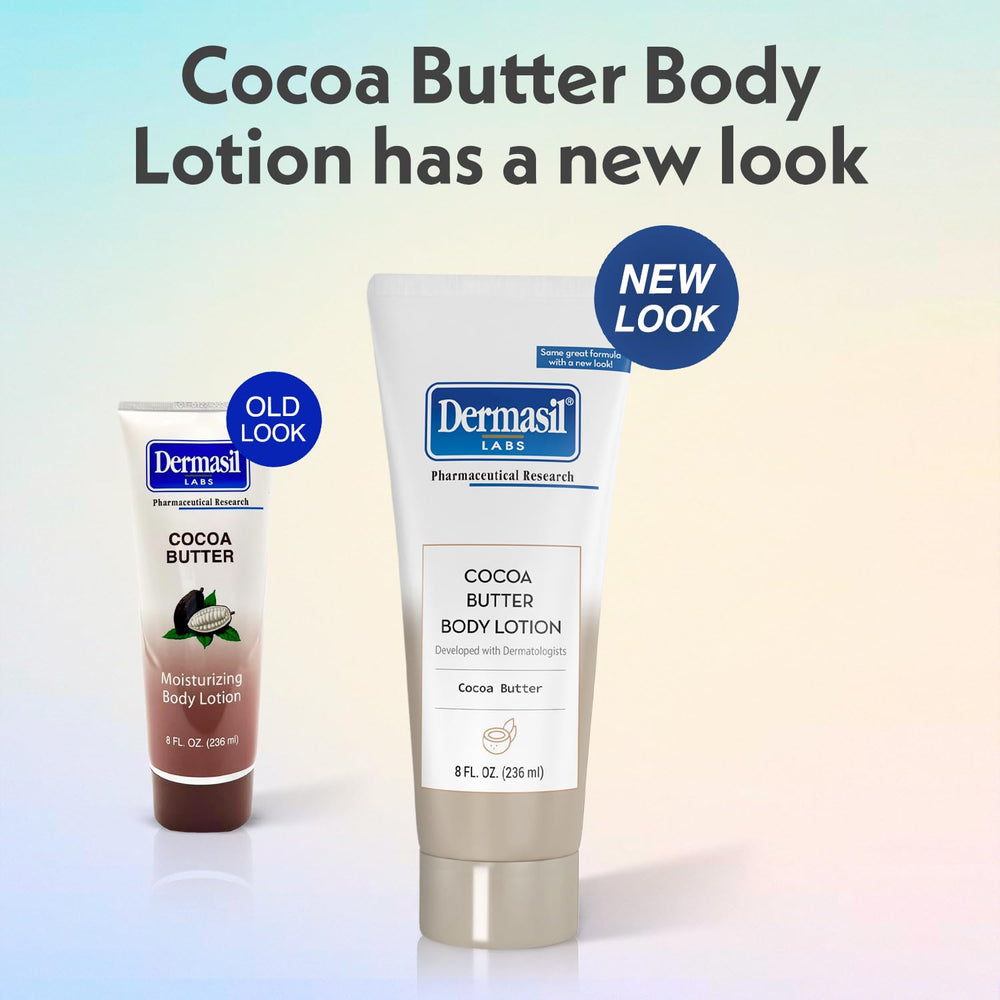 Dermasil loción aroma cacao vainilla suave para la piel.