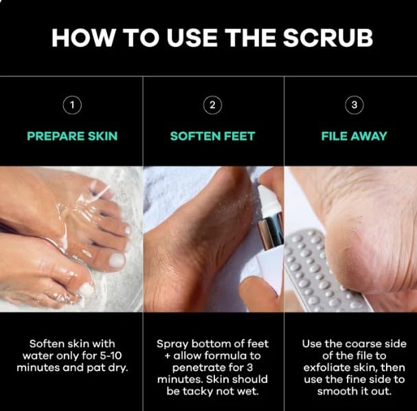 Dermasuri Kit de Pedicure Deluxe para cuidado en casa.