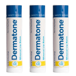 Dermatone Bálsamo Labial Mineral SPF30: aplicación suave para protección diaria de labios
