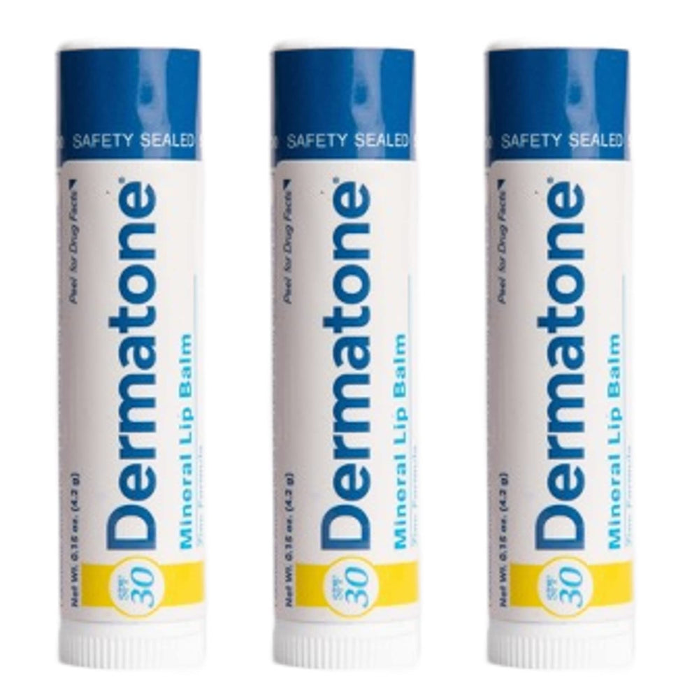 Dermatone Bálsamo Labial Mineral SPF30: aplicación suave para protección diaria de labios