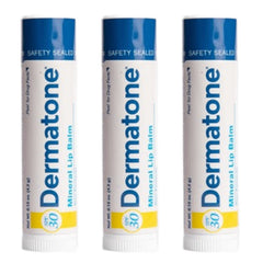 Dermatone Bálsamo Labial Mineral SPF30: aplicación suave para protección diaria de labios