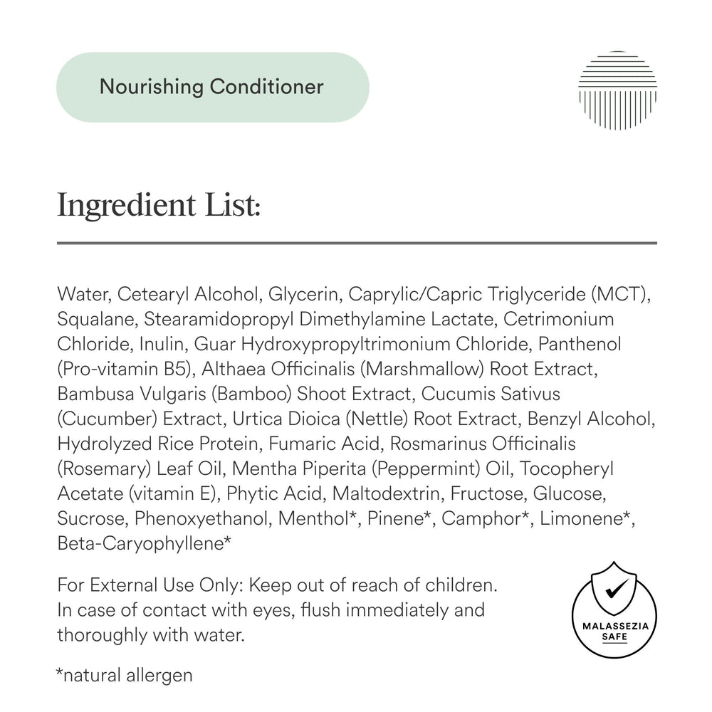 Dermazen Acondicionador Nutritivo: aplicación suave que desenreda y deja puntas sedosas.