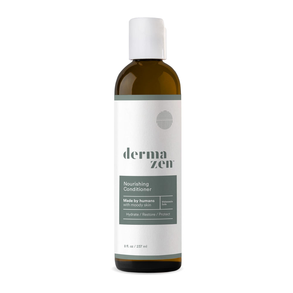 Dermazen Acondicionador Nutritivo: botella de 8 oz para hidratación profunda y brillo.