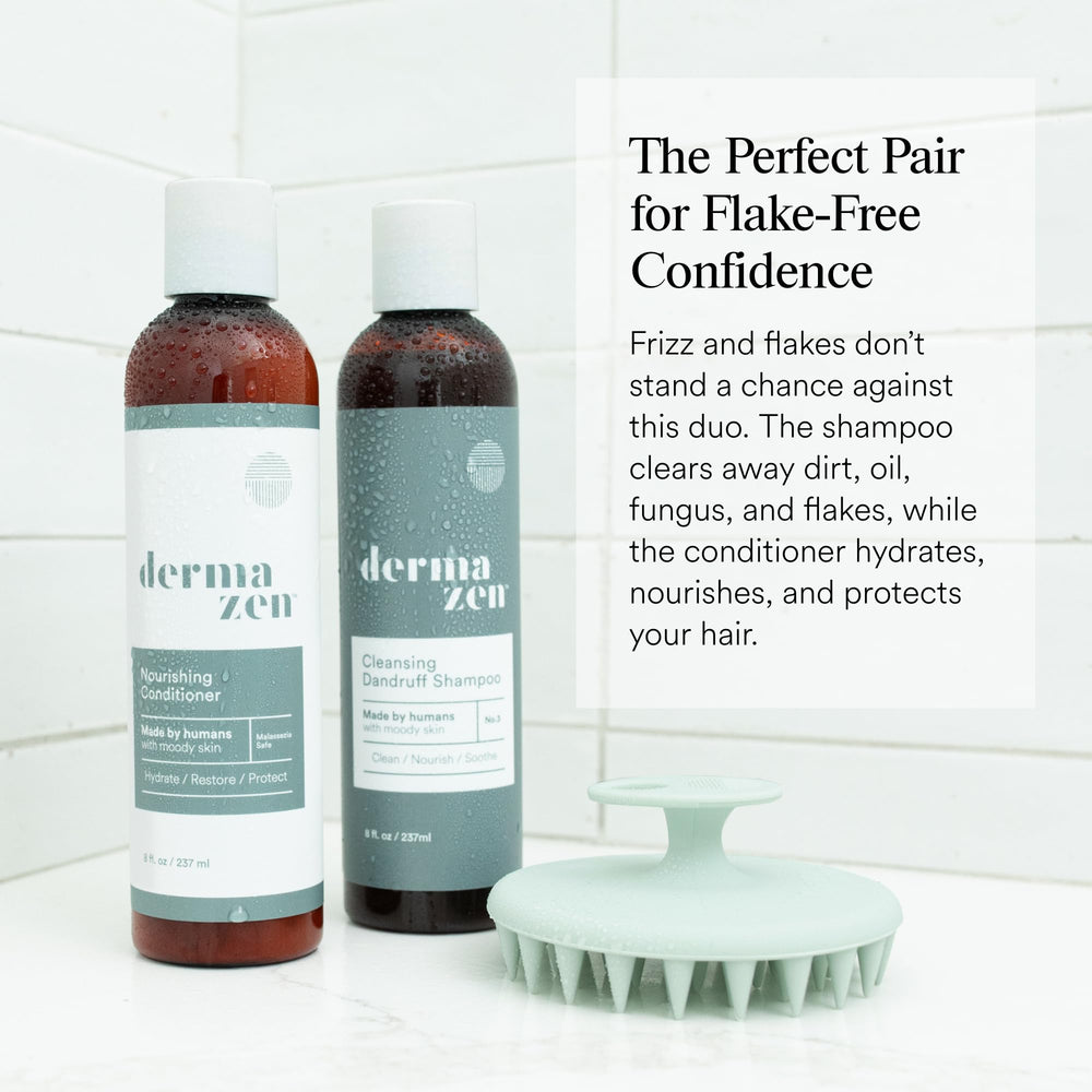 Dermazen Acondicionador Nutritivo: aporta brillo natural y reduce el frizz.