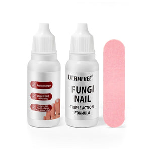 DERMFREE tratamiento uñas pies 2 piezas: fórmula suave para uñas más cuidadas.