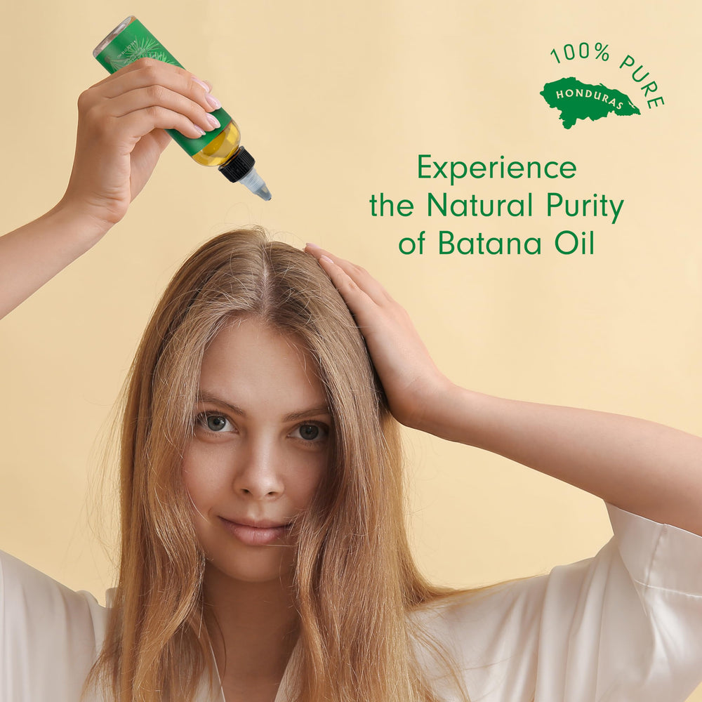 Dersie Batana Oil, frizz bajo control para acabado pulido.
