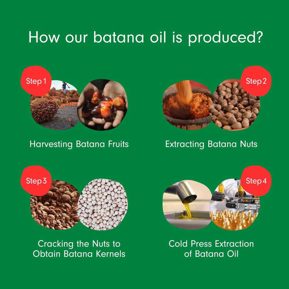 Dersie Batana Oil, parte de una rutina capilar para cabello suave y manejable.