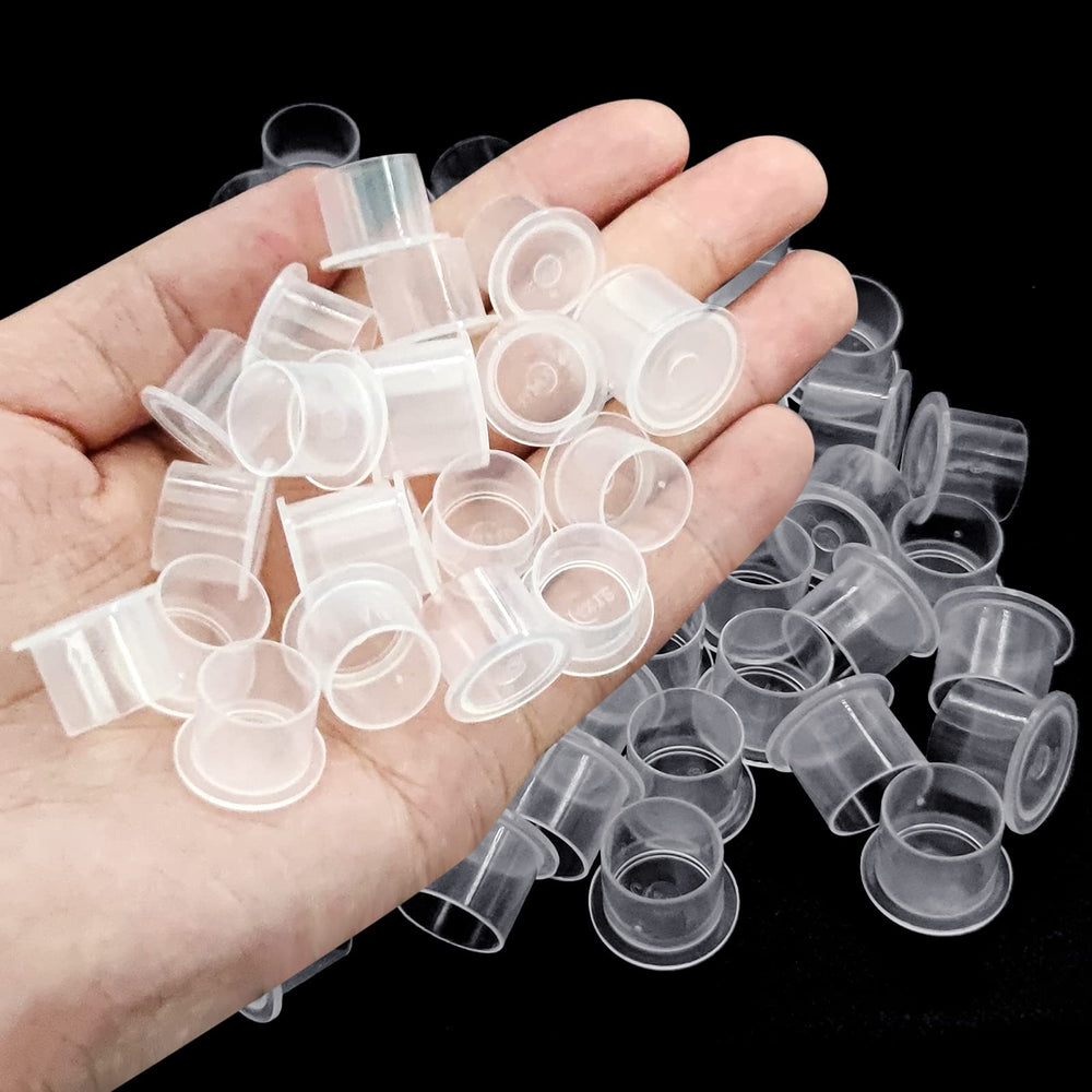 DERSTRA tapas de pigmento para tatuaje, diseño con base para organización en cabinas.