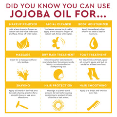 Desert Essence Aceite de Jojoba: equilibrio de sebo en piel, sin residuos.