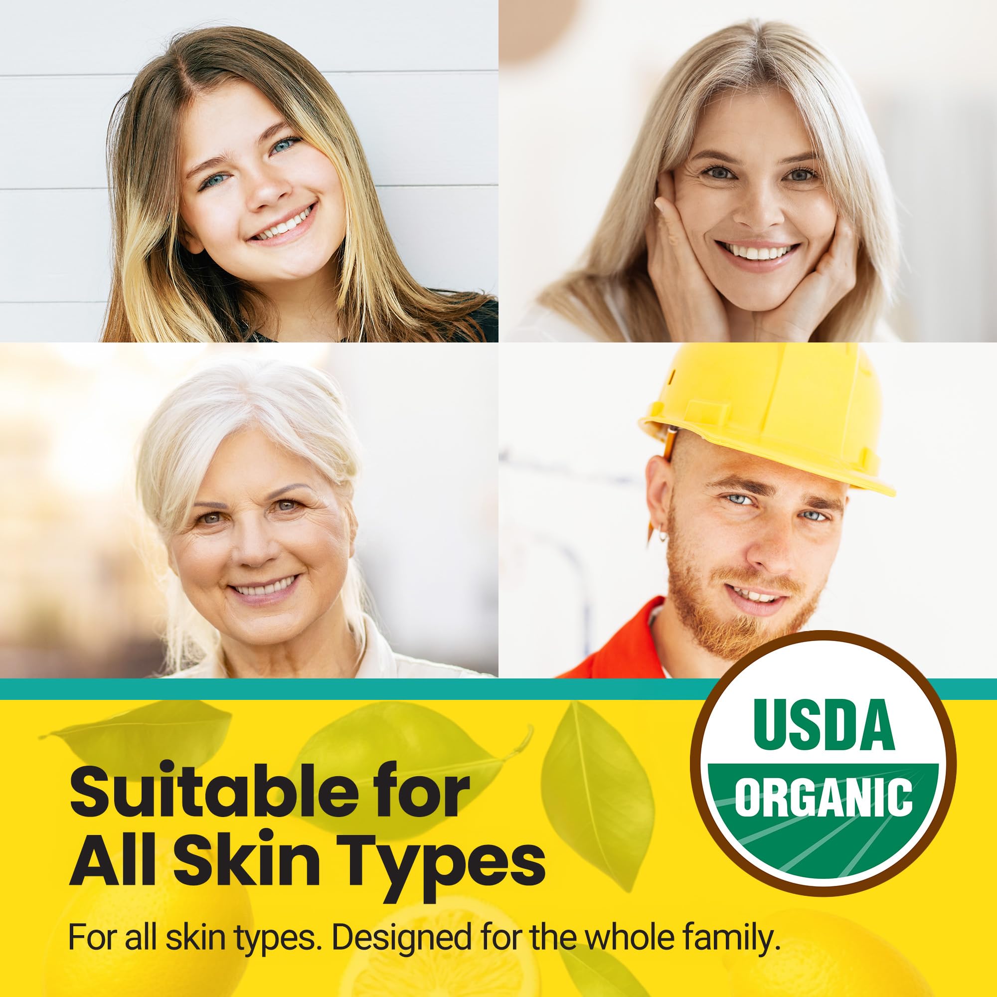 Desert Oasis Skincare ingredientes orgánicos jojoba, piel suave y nutrida