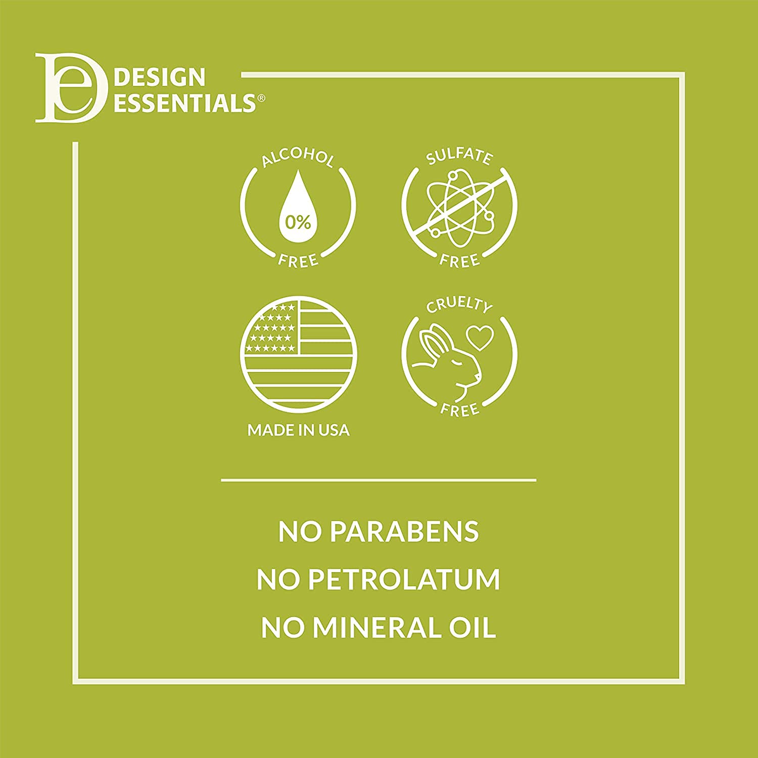 Definición y control del frizz con Design Essentials Mousse Definidora
