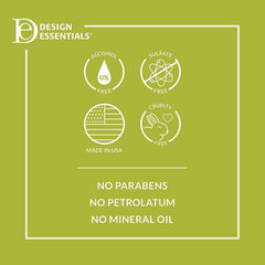 Definición y control del frizz con Design Essentials Mousse Definidora