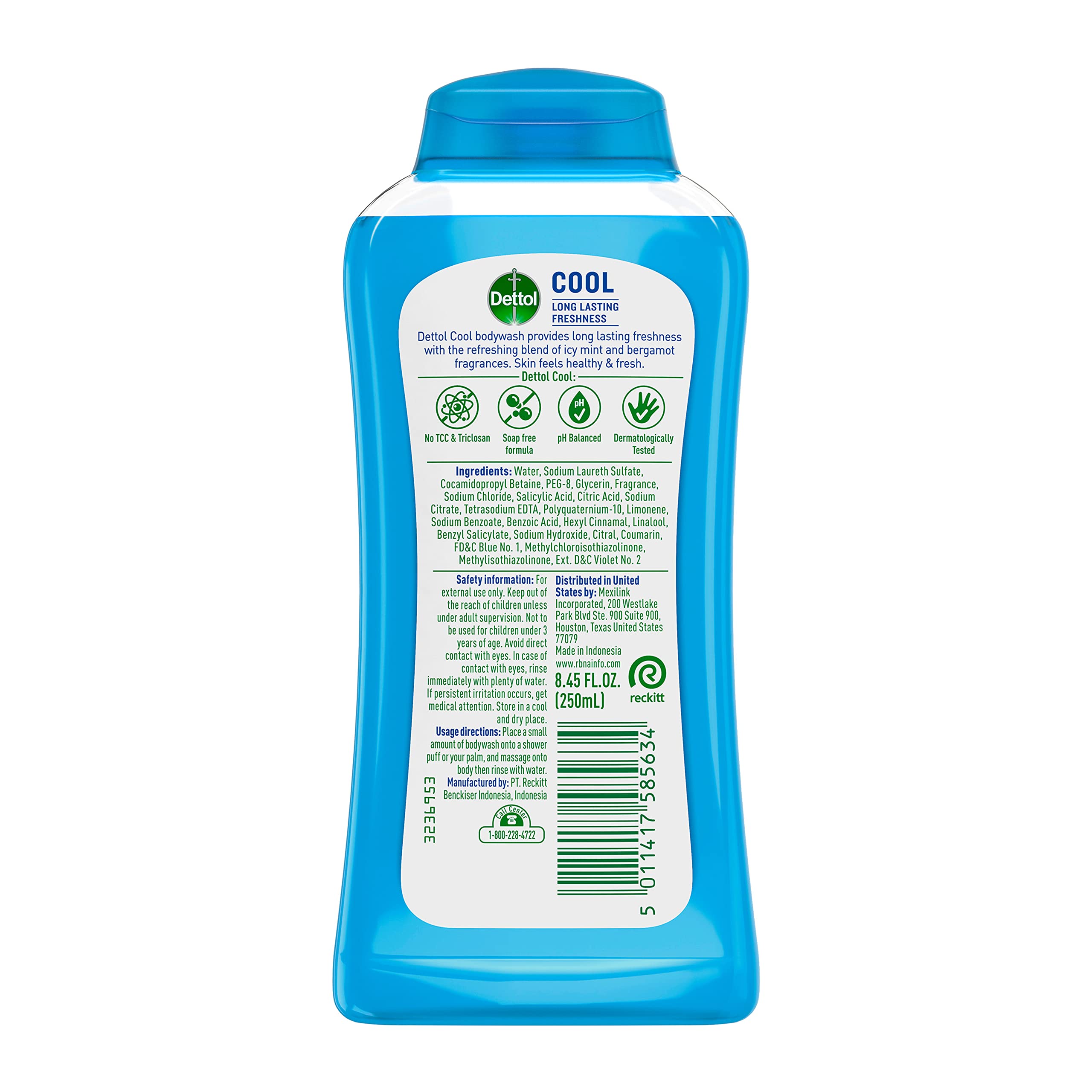 Dettol ducha diaria con aroma mentolado tras el entrenamiento