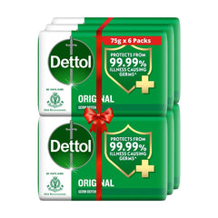 Dettol Jabón en Barra Original de 100 g, ideal para uso diario.