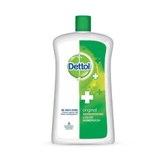 Dettol lavado de manos original, botella de 875 ml, protege y refresca las manos.