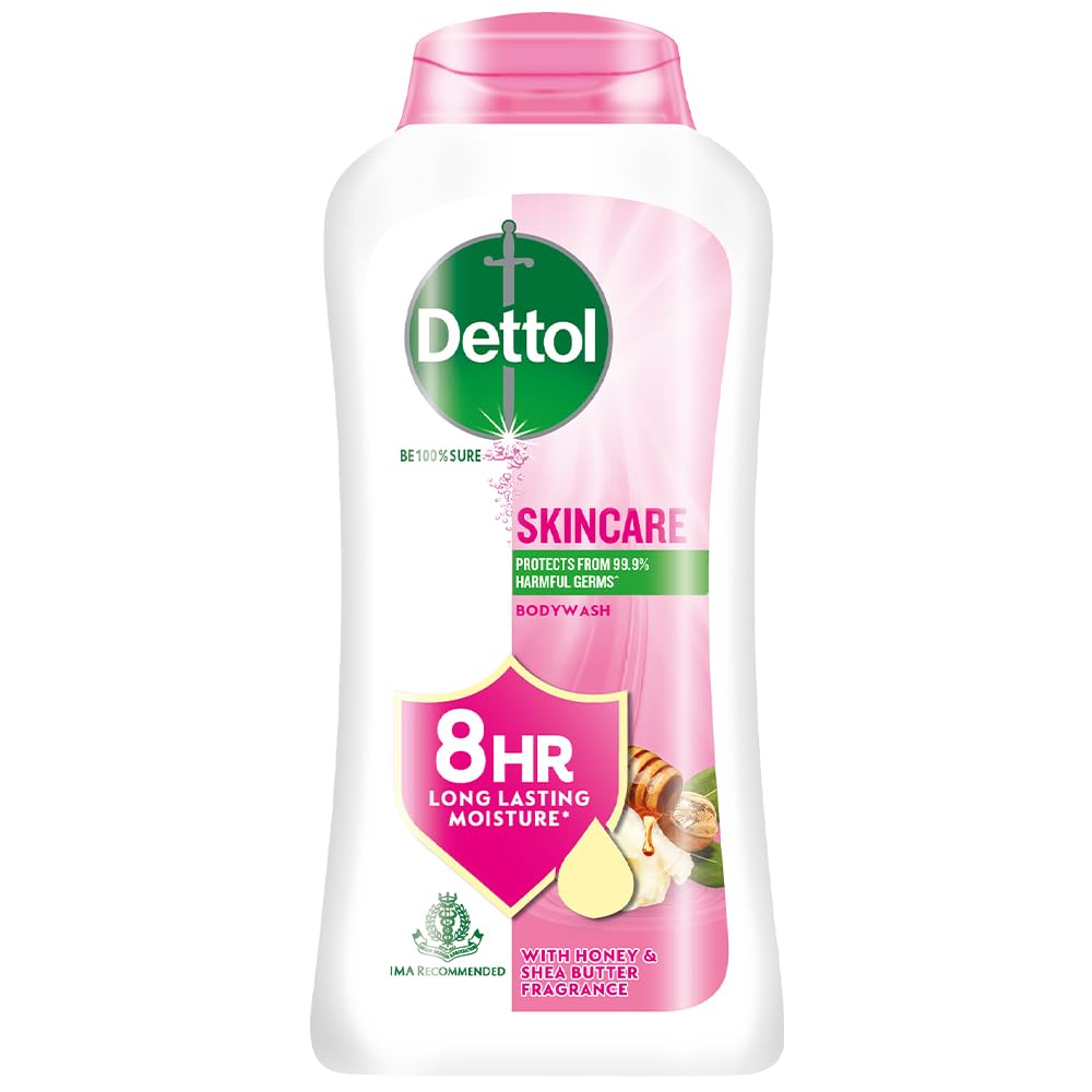 Dettol Nourish: gel de ducha en frasco suave para piel suave.