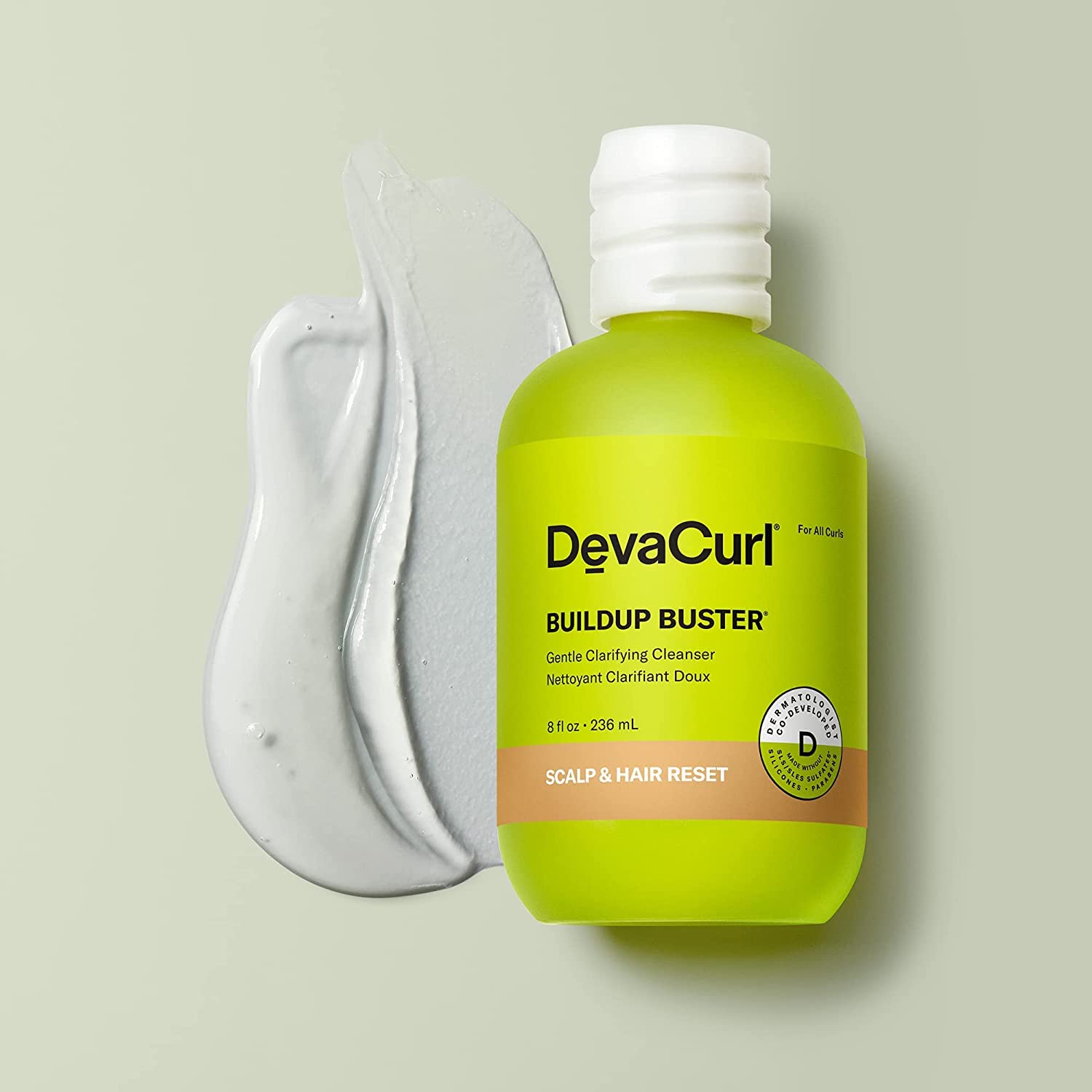 DevaCurl Buildup Buster: aplicación en mano para desenredar sin tirones