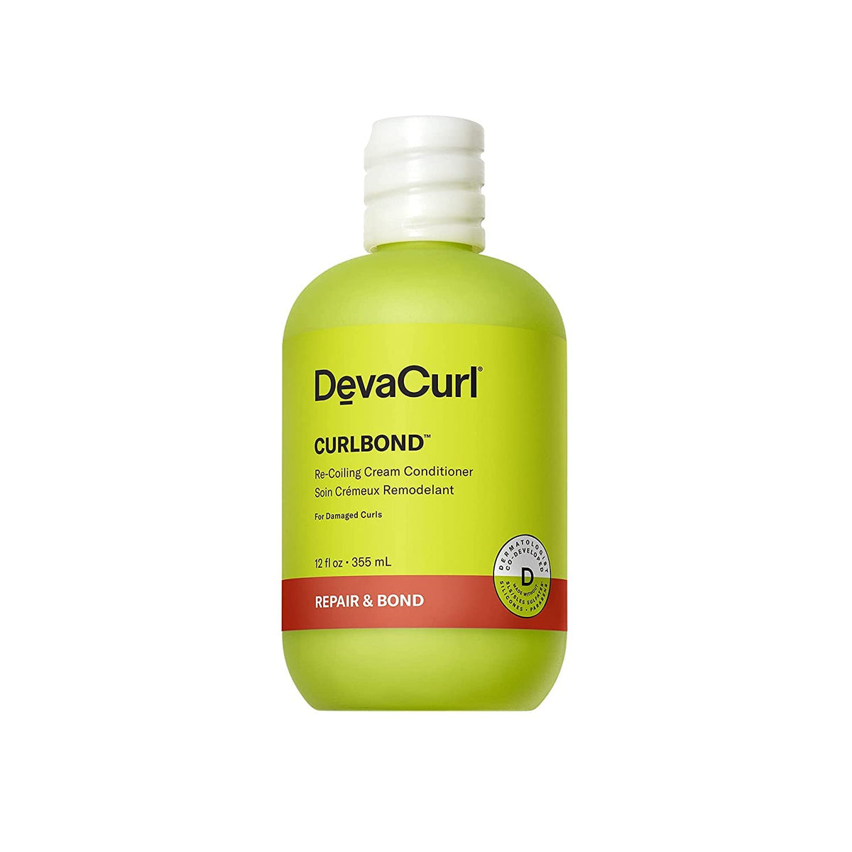 Acondicionador DevaCurl CurlBond Cozy Getaway en botella 355 ml para rizos definidos
